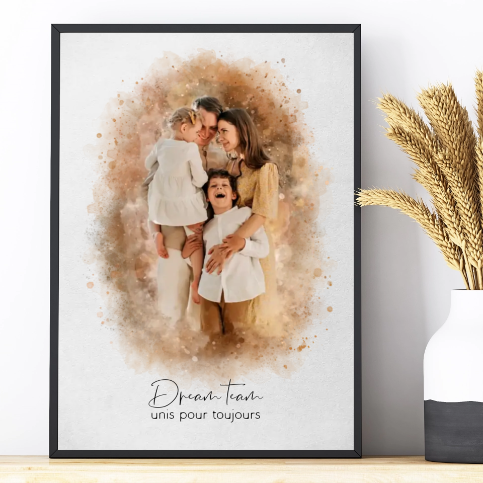 Votre photo en style aquarelle | Éditeur classique