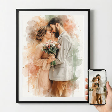 Votre photo en œuvre d'art – avec aperçu en direct, sur poster ou toile